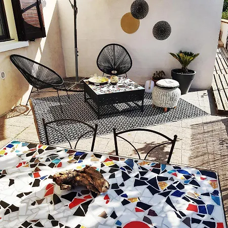 T2bis 60m2 Avec Jolie Terrasse De 25m2 Et Vue Panoramique Et Montagne Sur Le Golfe Du Valinco - Quartier Calme A 10mn A Pied Du Centre - Ideal Pour 4 Personnes Et Possibilite De 6 Couchages - Place De Parking Reservee Lägenhet Sartène